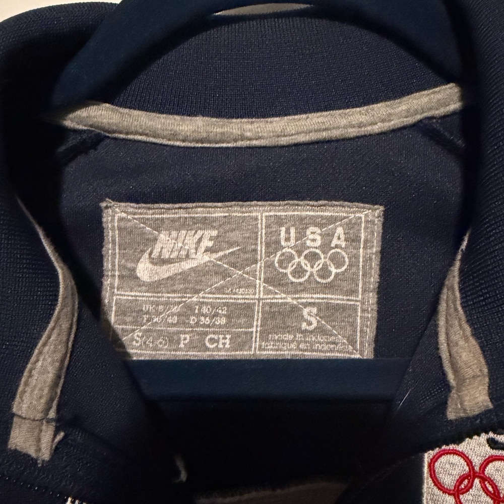 Nike Navy Team USA OLYMPICS 2010 Track Jacket - Picture 3 of 4
